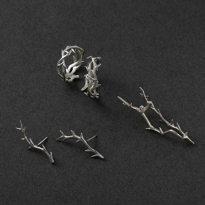 Vintage Branch and Thorn Ring for Women and Men