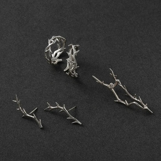 Vintage Branch and Thorn Ring for Women and Men