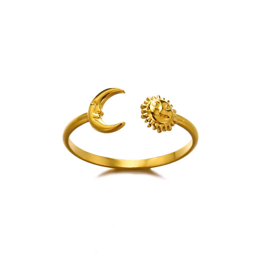 Classic Never-Fade Couple Ring | 18K Gold Plated Stainless Steel