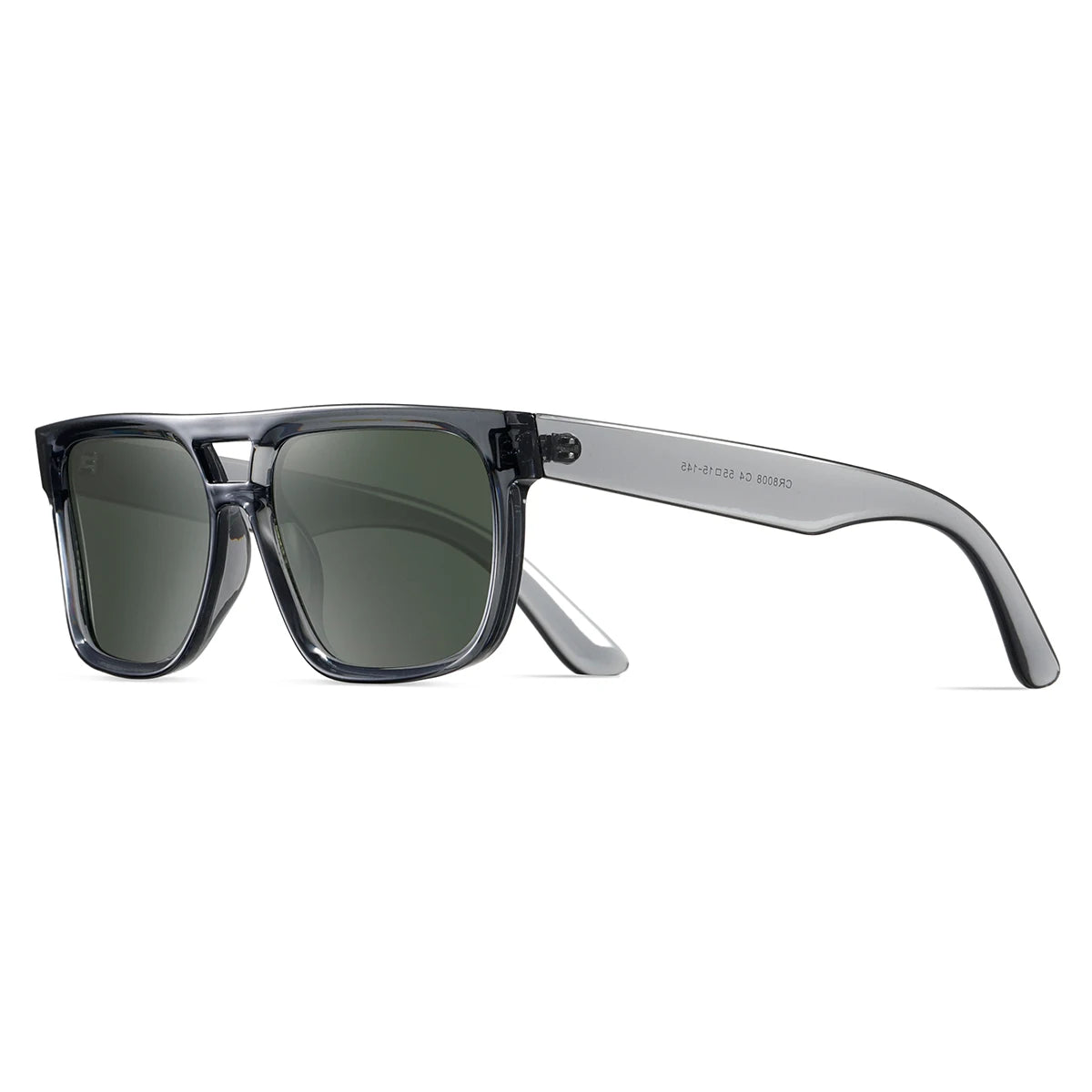 Men's Classic Square Polycarbonate Sunglasses
