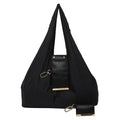 Zip-Top Keychain Tote Bag for Women
