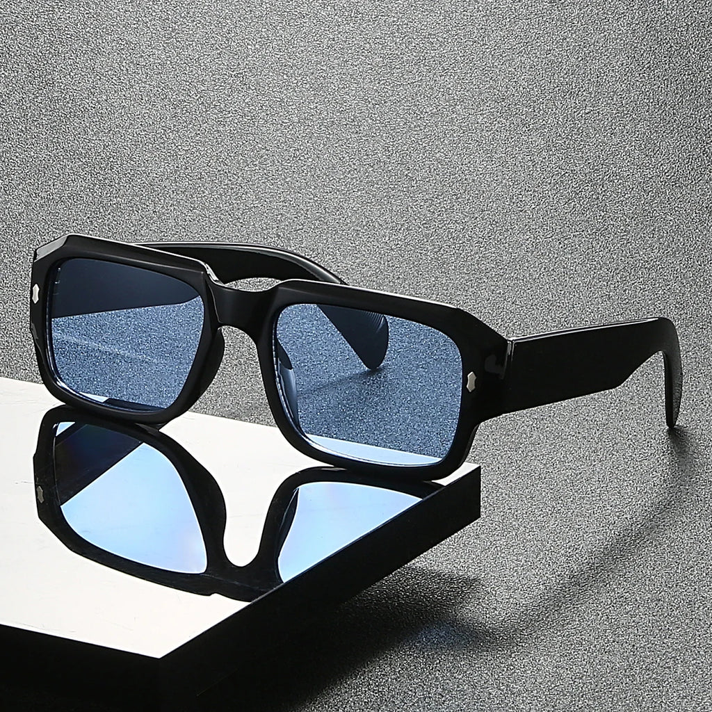 Retro Rectangle Fashion Glasses