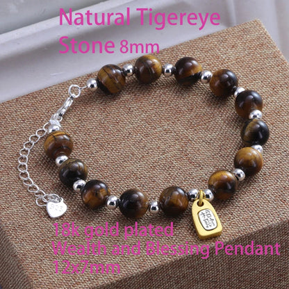 925 Sterling Silver Butterfly Bead String Bracelet for Women