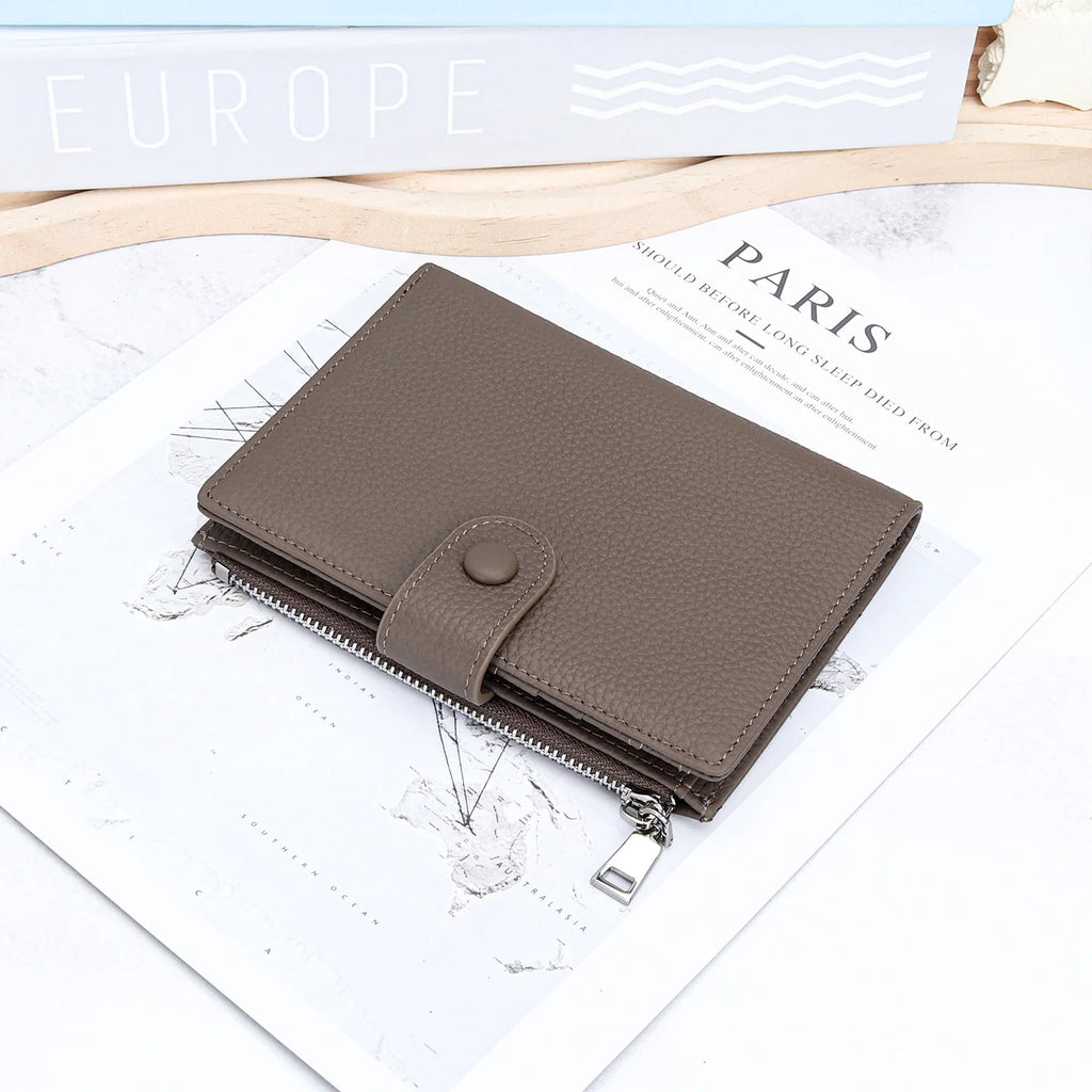 Multi-Slot Card Holder with Coin Purse For Women