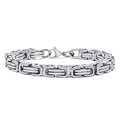 Byzantine Stainless Steel Chain Bracelet