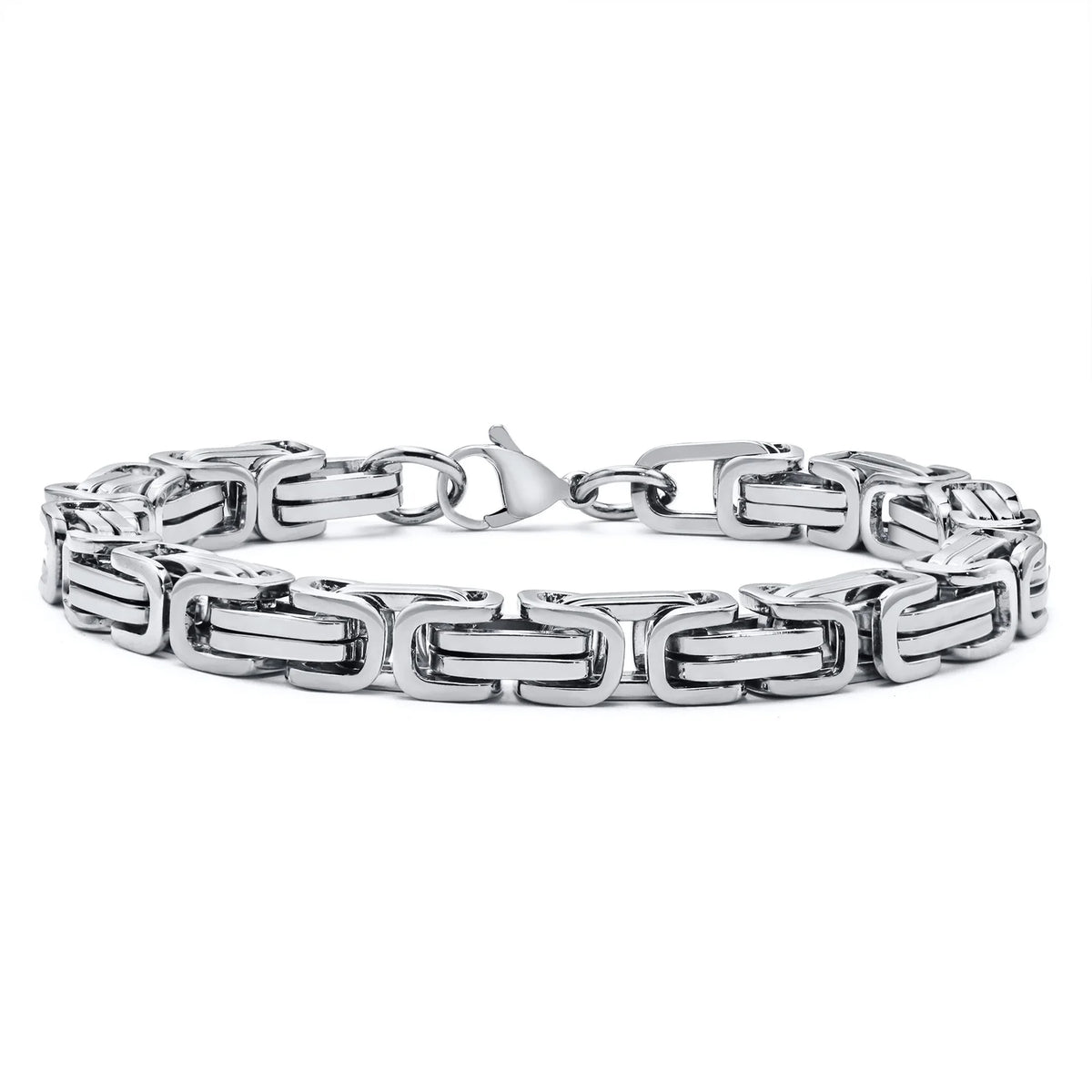 Byzantine Stainless Steel Chain Bracelet