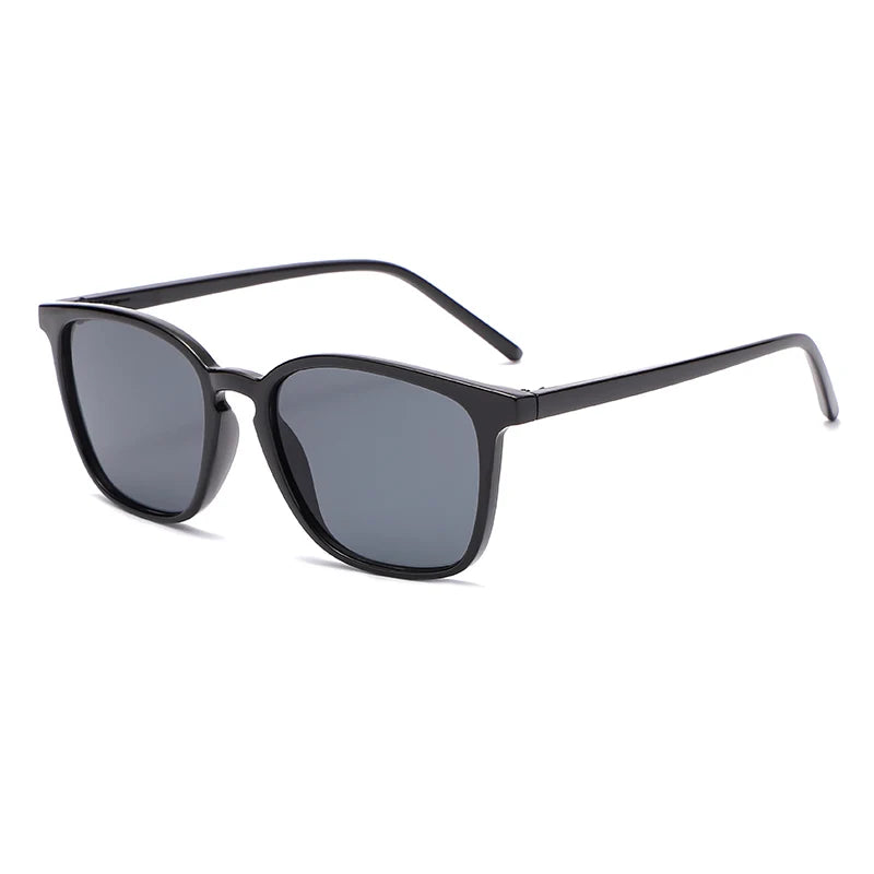 Retro Rectangle Acetate Sunglasses
