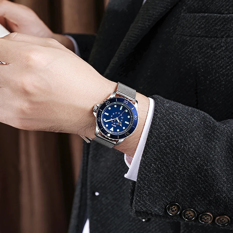 Diver-Inspired Quartz Field Watch