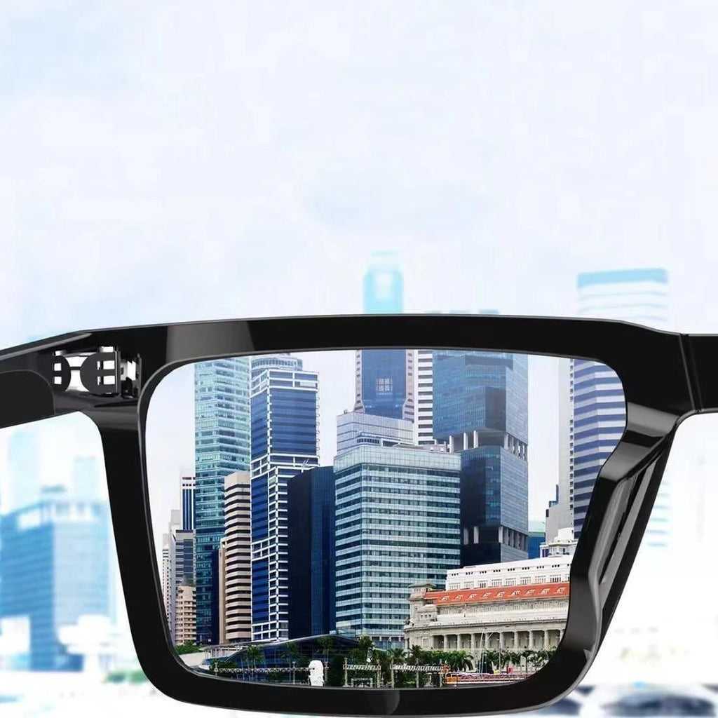 Rectangle Mirror Sunglasses with TR-90 Frame