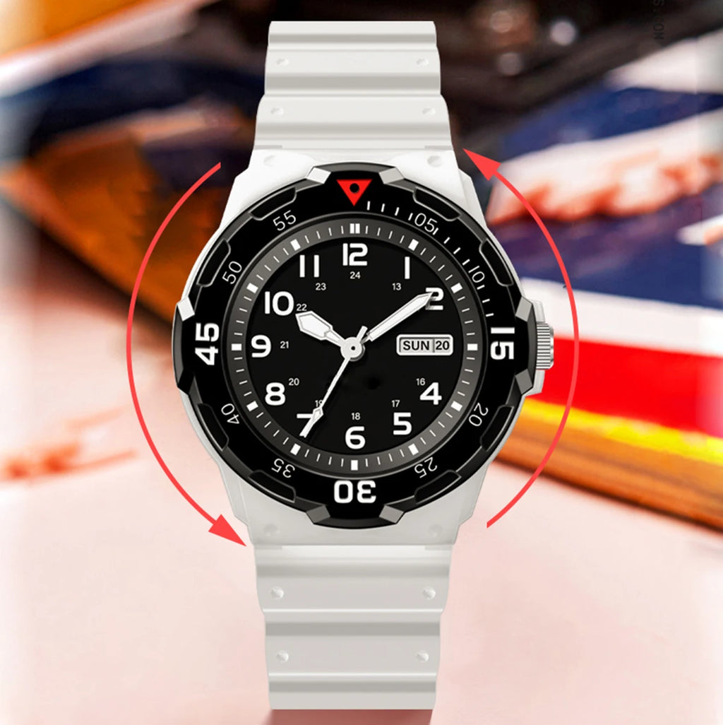 Unisex Sport-Style Quartz Watch