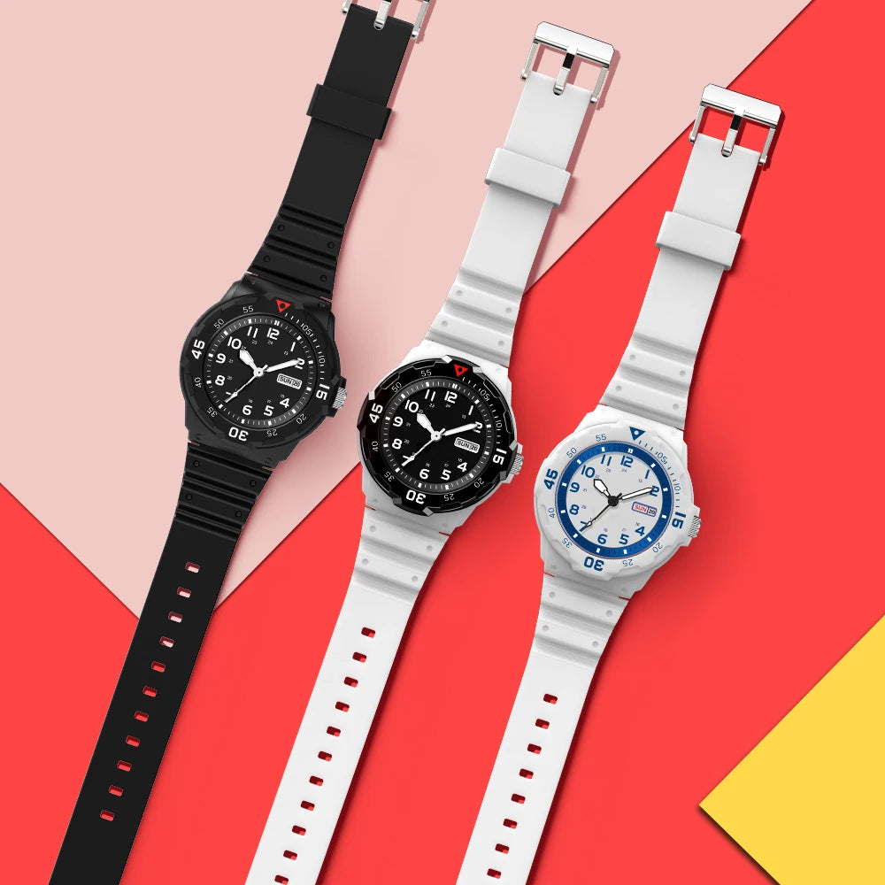 Unisex Sport-Style Quartz Watch