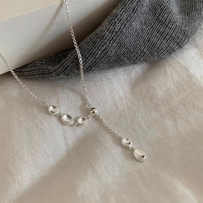 925 Sterling Silver Heart Pendant Adjustable Choker Necklace for Women
