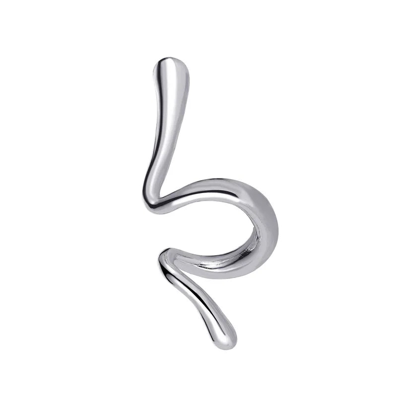 Zircon Cross Geometric Ear Cuff Clip for Women — No Piercing