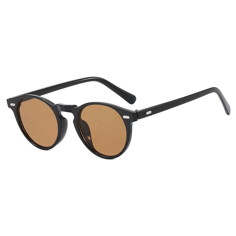 Women's Retro Round Fashion Sunglasses