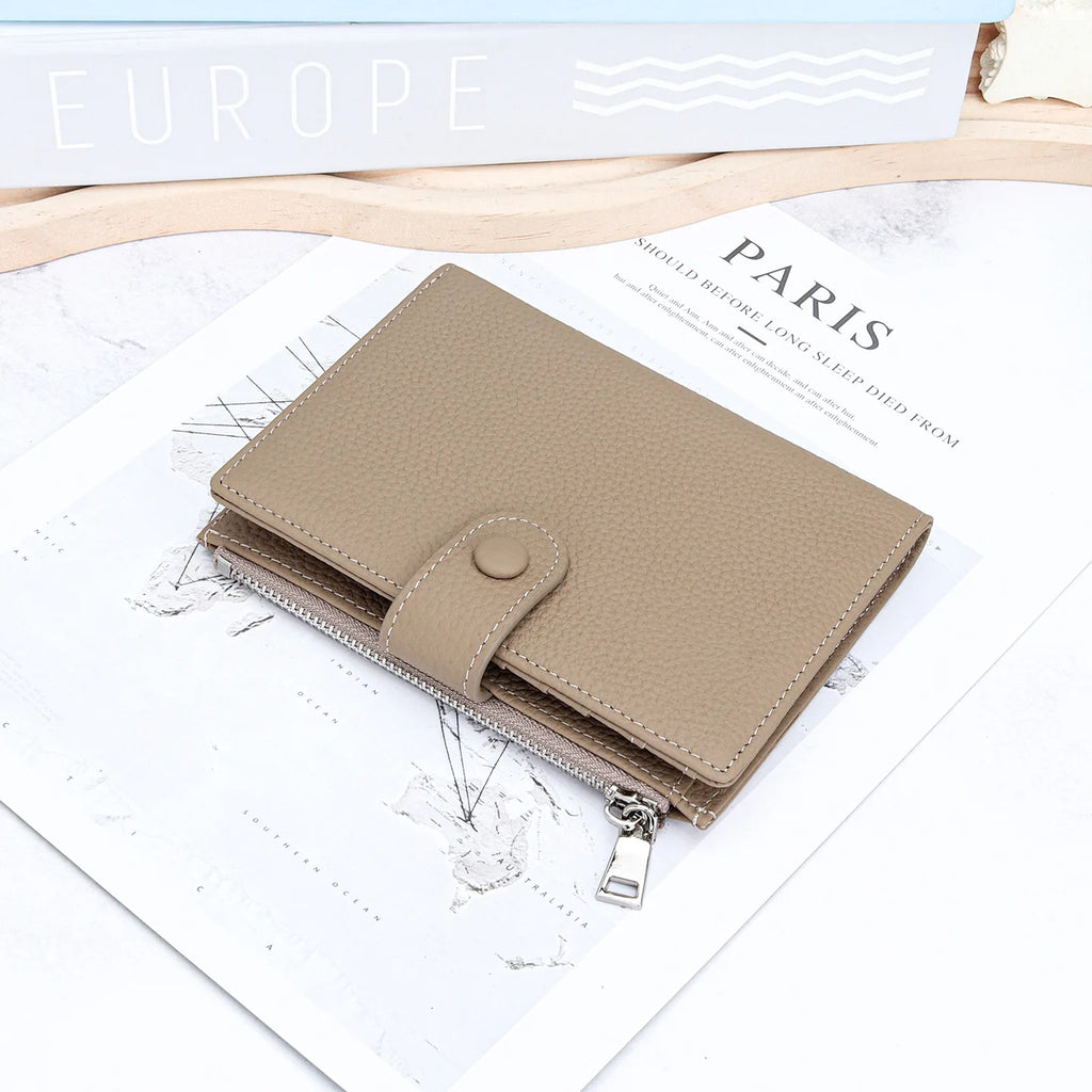 Multi-Slot Card Holder with Coin Purse For Women