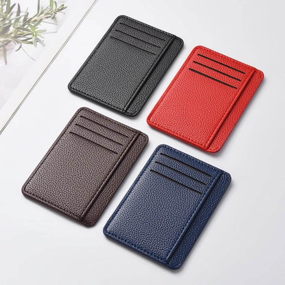 Men's Slim Minimalist RFID Blocking Front Pocket Wallet | Portable Card Holder