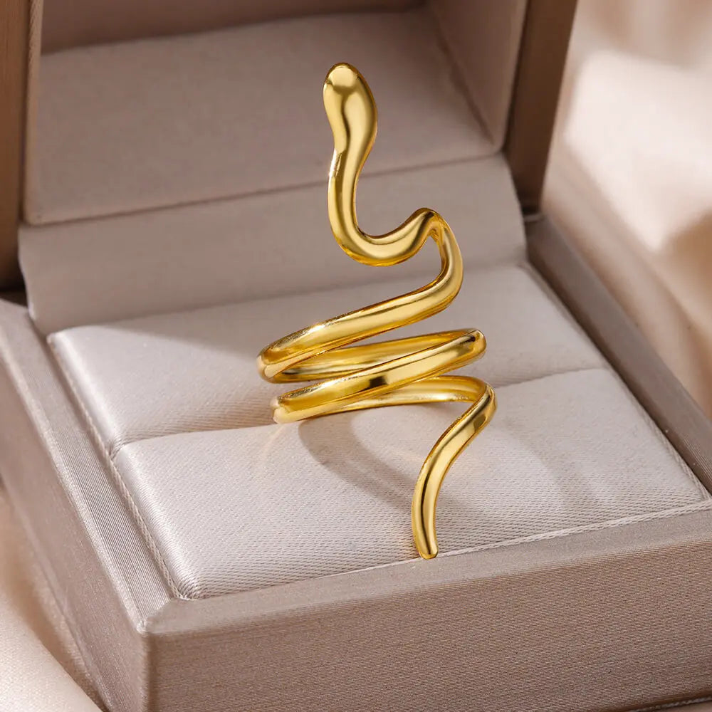 Classic Never-Fade Couple Ring | 18K Gold Plated Stainless Steel