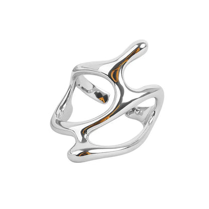 Colourful Drip Glaze Adjustable Ring for Women