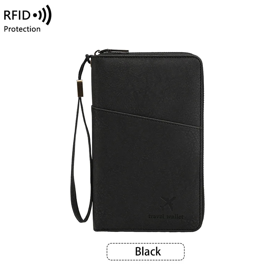 RFID Blocking Passport Holder & Travel Document Organizer