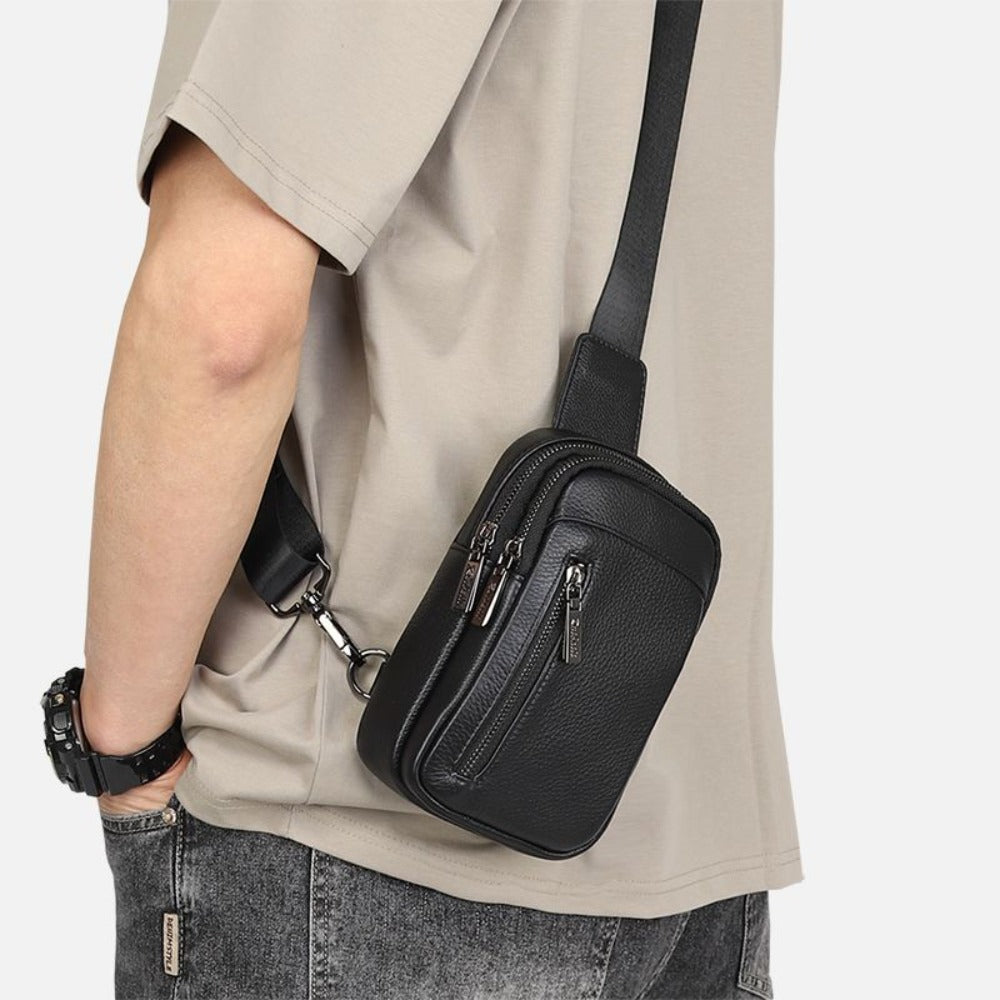 Men's Small Chest & Shoulder Phone Bag