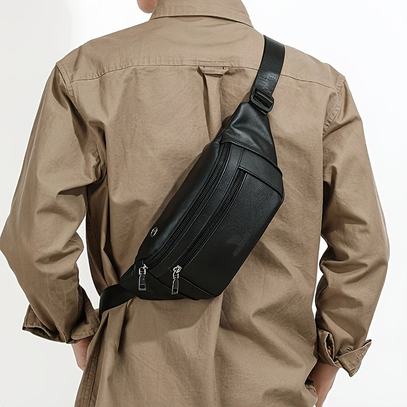 PU Leather Belt Phone Pouch for Men | Outdoor & Daily Use