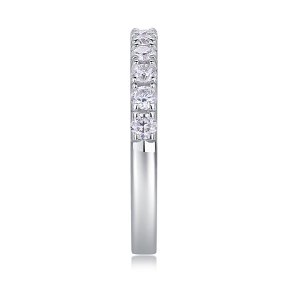 Parallel World Moissanite Ring Set | S925 Silver Gold Rose Gold
