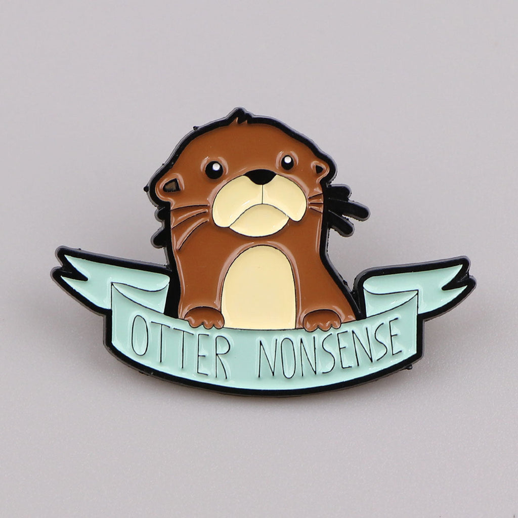 Water Bottle Brooch Badge | Zinc Alloy Cute All-Match Accessory