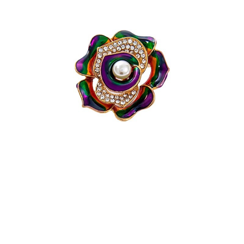 Bee Butterfly Diamond Brooch | Alloy Korean Gem Inlay Unisex