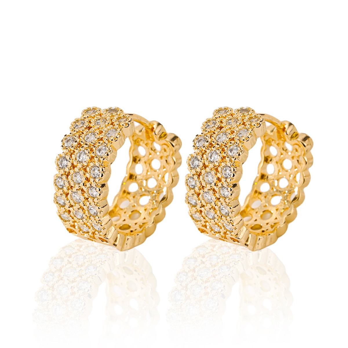 All-Match Copper Earrings | Exquisite Fashion Design