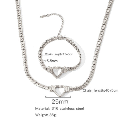 Hip Hop Love Woven Pendant Necklace