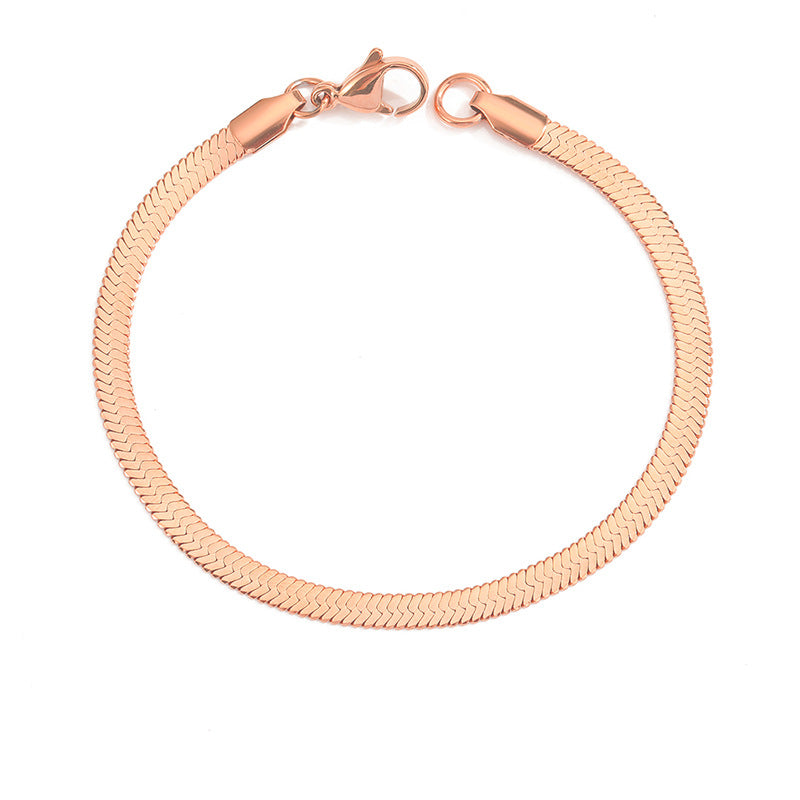 Gold Plated Stainless Steel Bracelet for Women