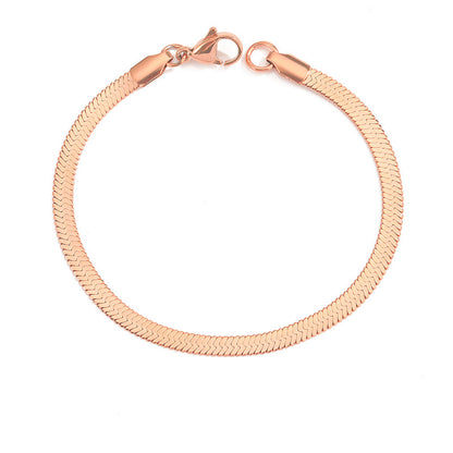 Gold Plated Stainless Steel Bracelet for Women