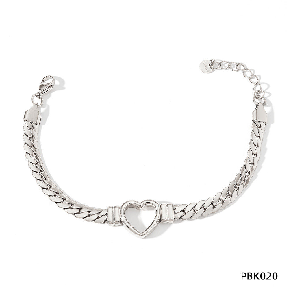 Hip Hop Love Woven Pendant Necklace