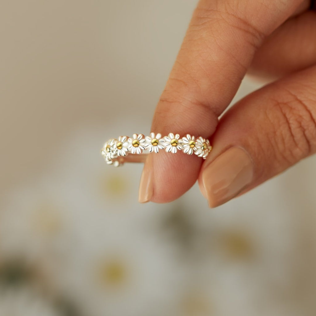 S925 Sterling Silver Small Ring | Geometric Women's Silver Plated