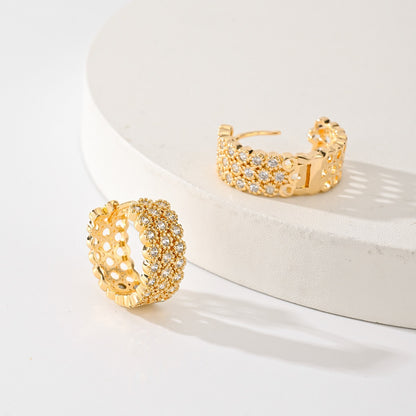 All-Match Copper Earrings | Exquisite Fashion Design