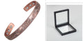 Magnetic Therapy Bracelet for Women in Red Copper