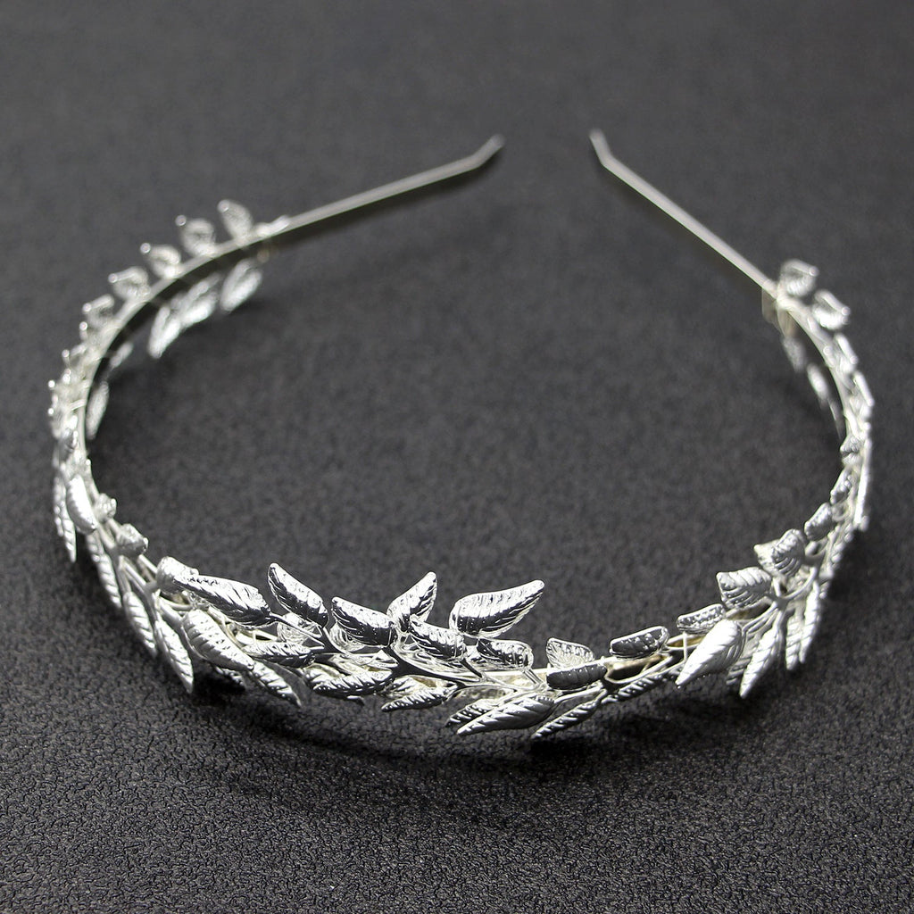 Golden Leaf Crown Headband | Iron Sheet Alloy 12x15cm