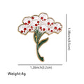 Skull Flower Brooch Pin | Alloy All-Match Badge Accessory