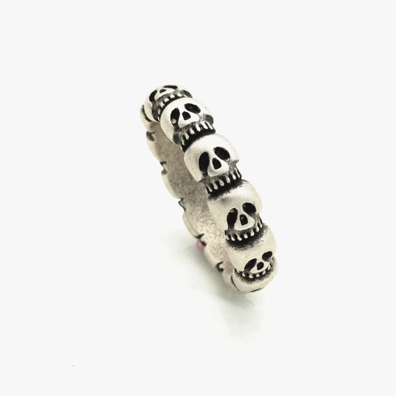 Vintage Skull Ring | Stainless Steel Unisex Retro Sizes 6–11
