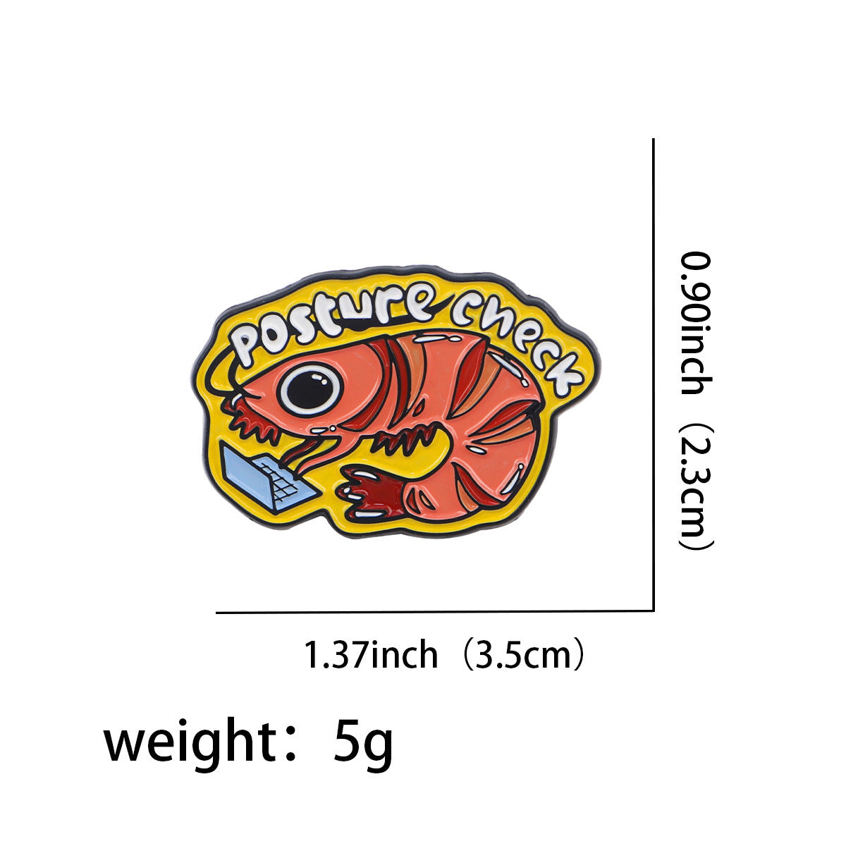 Animal Brooch | Zinc Alloy Dog Raccoon Shrimp Goose Frog