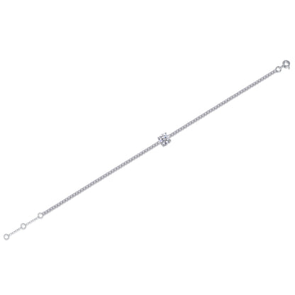 1Dawn Luxury Fashion Mossan Diamond S925 Silver Bracelet Prohibit TikTok sales