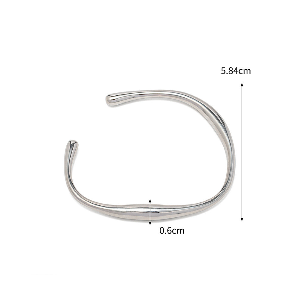 Women's Stainless Steel Geometric Shaped Bracelet