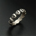 Vintage Skull Ring | Stainless Steel Unisex Retro Sizes 6–11