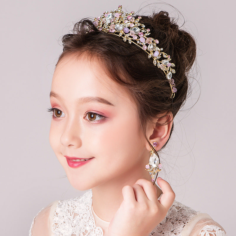 Princess Crown Tiara | Alloy Drill Adjustable Age 5 to Adult