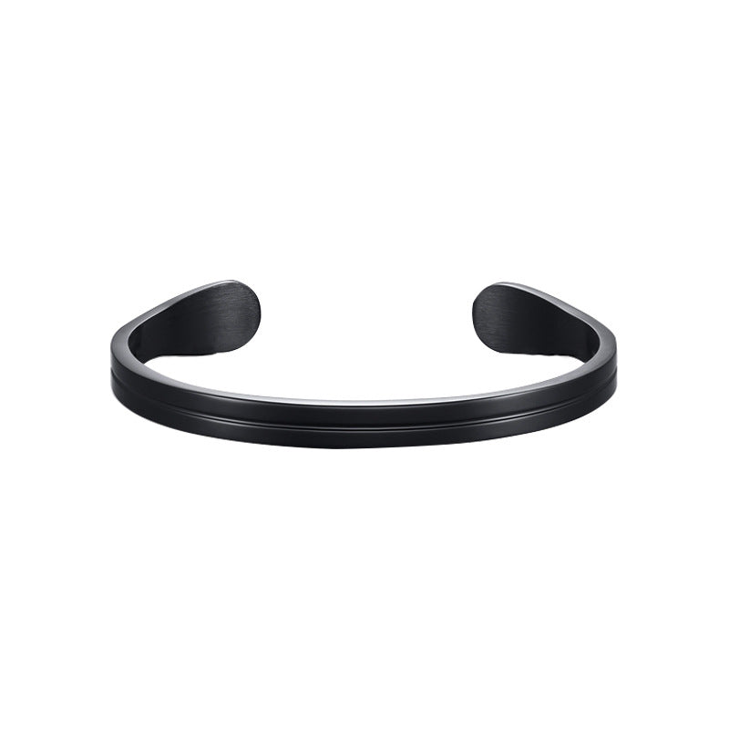 Titanium Steel Fashion Bracelet for Men and Women