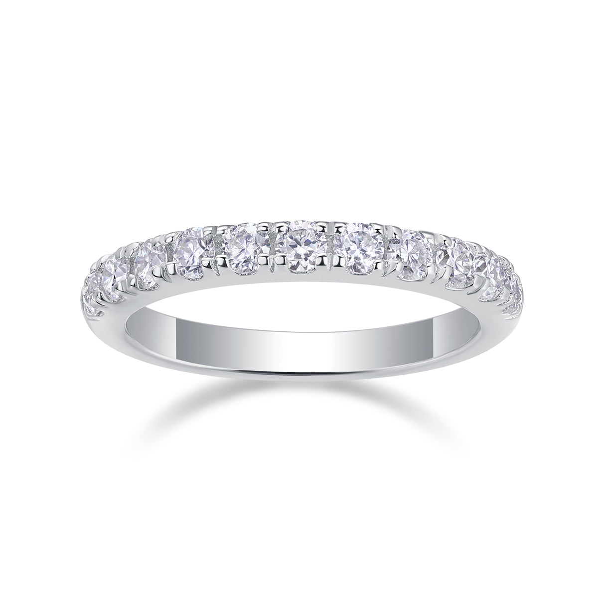 Parallel World Moissanite Ring Set | S925 Silver Gold Rose Gold
