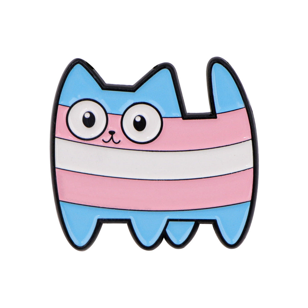 Cute Cartoon Cat Brooch | Zinc Alloy Unisex Memorial
