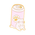 Kitty Bowl Cat Brooch | Alloy Electroplated Personality 5 Styles