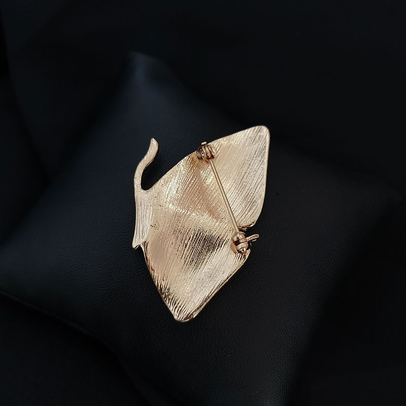 Vintage Butterfly Enamel Brooch | Alloy Drip Glaze Retro 3.5cm