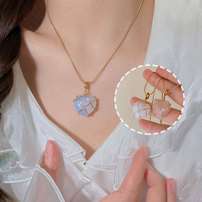 Moonstone Pendant Necklace for Girls and Women